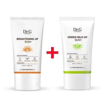 [1+1] Dr.G NEW Brightening Up n Green Mild Sun Cre...