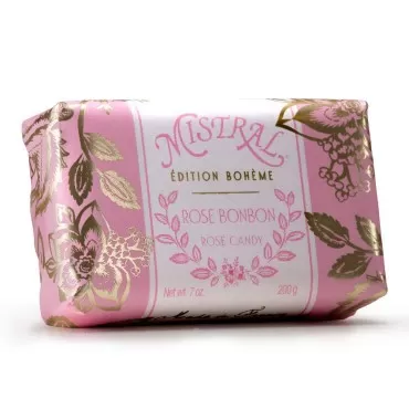 Mistral Bar Soap Edition Boheme Rose Candy, 2 Bars