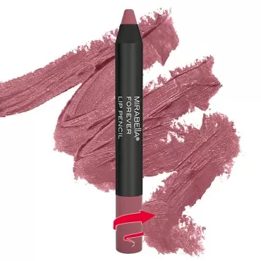 Mirabella Velvet Lip Liner Pencil, Forever - Creamy & Long Lasting Matte Lip Crayon - Lip Liner & Crayon Stick - Flawless Finish, Smudgeproof & Easy-To-Use - Paraben & Gluten Free