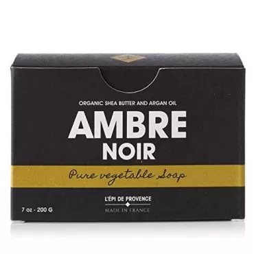 L'Epi de Provence - Bar Soap - Ambre Noir - Boxed, Made in France