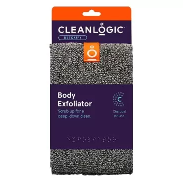 Clean Logic Detox Charcoal Infused Body Exfoliator...