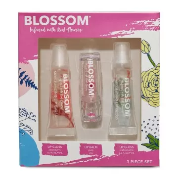 Blossom Scented Moisturizing Lip Gloss Tubes + Cus...