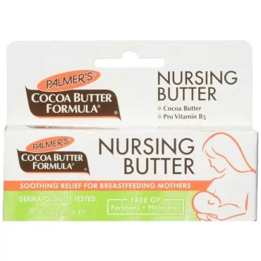 Palmer's Cocoa Butter Formula Nursing Butter with Pro Vitamin B5, 1.1 Ounce
