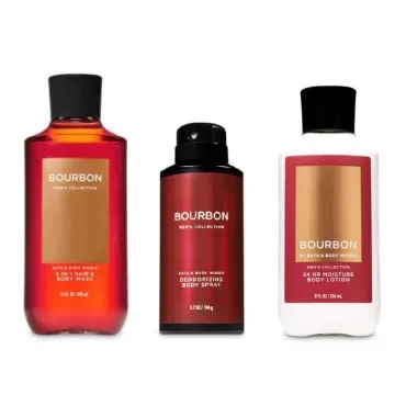 Bourbon - Men's - Daily Trio - Gift Set -2-in-1 Ha...