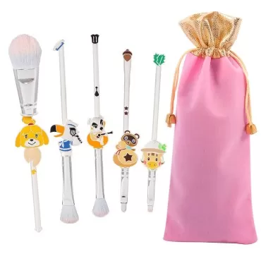 Animal Crossing: New Horizons Makeup Brushes - 5pc...