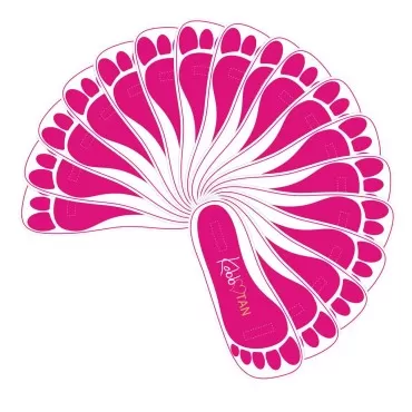 150 Pairs(300feets) Spray Tanning Feet Pads For Su...