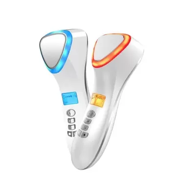 Beauty Hot and Cool Cold Skin Care Facial Massager...