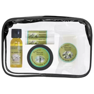 4 Item Jojoba Oil Skincare Travel Pack. No added s...