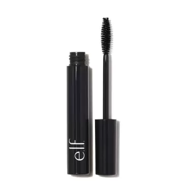 e.l.f. Volumizing & Defining Mascara Conditioning, Lengthening Creates High-Volume and Clump-Free Lashes Jet Black, Silicone Brush 0.185 Oz