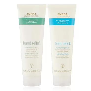 AVEDA Foot and Hand relief set. professional size ...