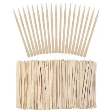 1000 Pieces Small Wax Sticks Wood Waxing Spatulas ...