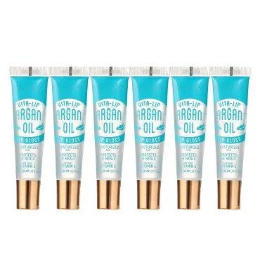 Broadway Vita-Lip Argan Oil Lip Gloss Pack of 6...