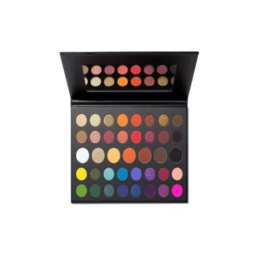 MORPHE x James Charles The Mini Palette - 39 Eyeshadows and Pressed Pigments - Perfect for On-The-Go Glam - Matte, Metallic, and Shimmer shades