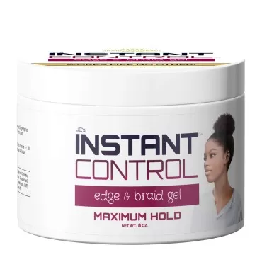 JC's Instant Control Edge & Braid Gel Max. Hold 8 oz.