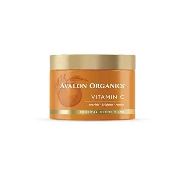 Avalon Organics Renewal Crème Riche with Vitamin C...