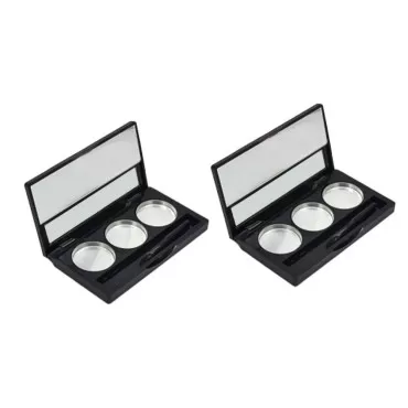 Beaupretty 26mm 3 Colors Empty Eyeshadow Palette P...