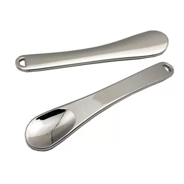 2Pcs Mini Metal Cosmetic Spatulas Facial Cream Mas...