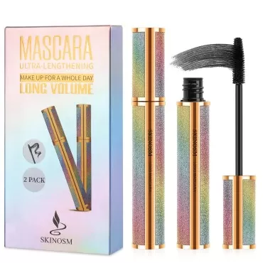 2 Pack Mascara Black Volume and Length Lasting All...