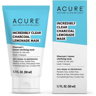 Acure Incredibly Clear Charcoal Lemonade Mask | Fo...