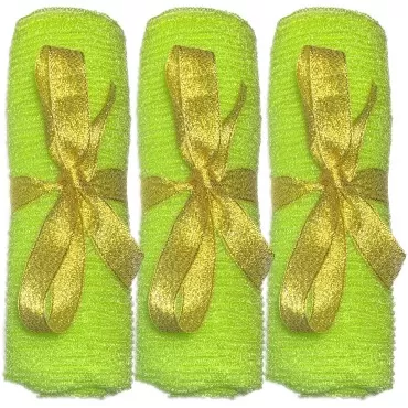 3 pcs/Set Long Home Sauna Spa Exfoliating Nylon Ba...