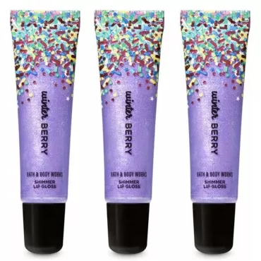 Bath & Body Works Winter Berry Shimmer Lip Gloss 0...