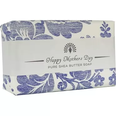 The English Soap Company, Occasions Shea Butter Soap, Happy Mother's Day -Bluebell, 200g