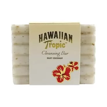 HawaiianTropic Cleansing Bar Massage Soap Silky Coconut - Lot of 16 - Each 1.5 Oz - Total 24 Oz