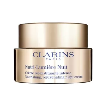 Clarins Nutri-Lumière Night Cream | Anti-Aging Moisturizer | Nourishes and Restores Vitality To Mature Skin | Visibly Lifts and Smoothes Skin | Minimizes Appearance Of Deep Wrinkles and Age Spots