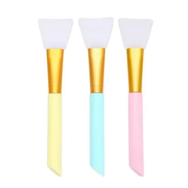 WOIWO 3PCS Silicone Facial Mask Brush Facial Mask ...