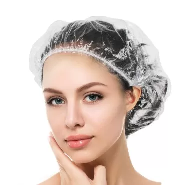 Auban 50 PCS Shower Cap Disposable,Bath Caps Large...