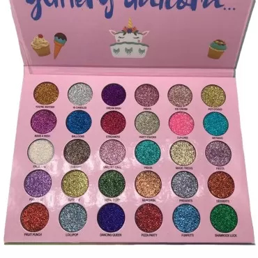 ABELYN Long Lasting Glitter Eyeshadow Palette Make...