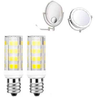 2Pack 4W LED Replacement Light Bulb for Cosmetic V...