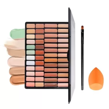 VERONNI Concealer Palette Set- 50 Colors Concealer...