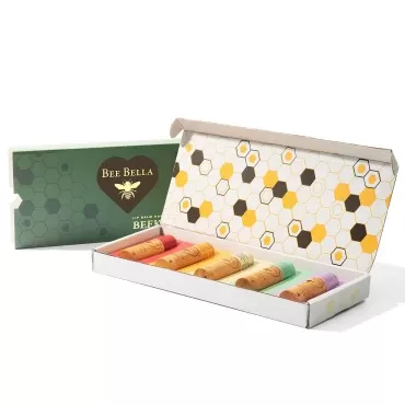 Bee Bella Lip Balm Variety Pack Gift Set, Moisturi...