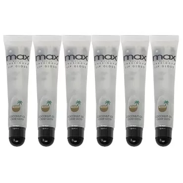 Cherimoya 6Pack MAX Makeup Lip Polish (COCONUT)