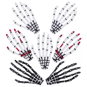 YGAOHF 7 Pcs Halloween Skeleton Hair Clip for Wome...