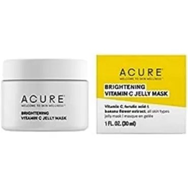 ACURE Brightening Vitamin C Jelly Mask | 100% Vega...