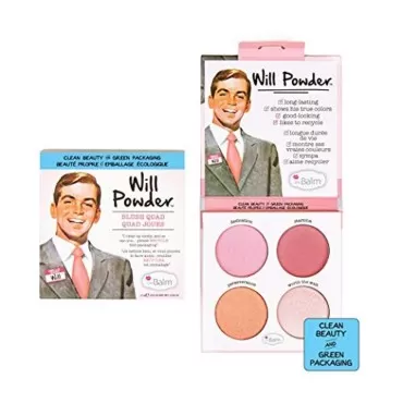 theBalm theBalm Will Powder Blush Quad, 1 ct....