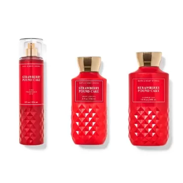 Bath and Body Works - Strawberry Pound Cake - Dail...