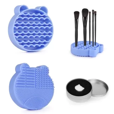 OMSM Brush Cleaning Mat+Color Removal Sponge?2 in ...