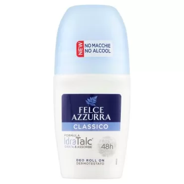 Felce Azzurra Classico Deo roll on 50ml 48h Formula Idra Talc