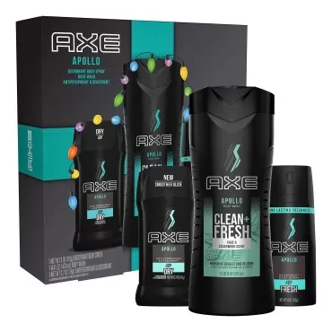 AXE  Apollo Gift Set With Body Spray, Antiperspira...