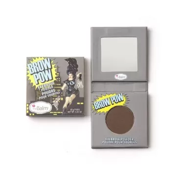 theBalm Clean and Green Brow Pow, Dark Brown, 0.03...