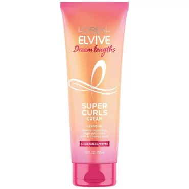 L'Oreal Paris Elvive Dream Lengths Super Curls Cream Leave-In, 5.1 Ounce