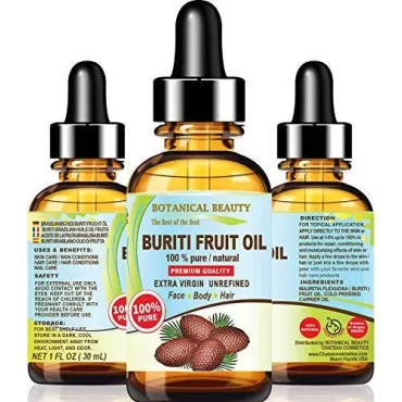 Botanical Beauty BURITI FRUIT OIL 100 % Pure Virgi...