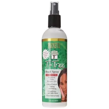 Parnevu Tea-Tree Braid Spray Designed For Natural And Synthetic Braid Wearers12 Oz.