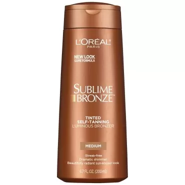 L'Oreal Paris Sublime Bronze Luminous Bronzer Self-Tanning Lotion, 6.7 Ounce (Pack of 3)