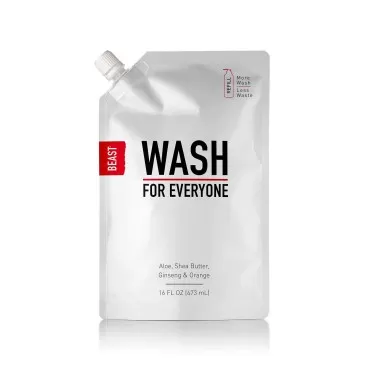 Beast Wash for Everyone 16oz Refill Pouch All-in-1...
