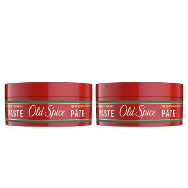 Old Spice Hair Styling Paste for Men, 2.22 oz, Twin Pack