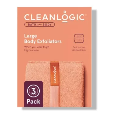 Cleanlogic Bath and Body Exfoliating Body Scrubber...